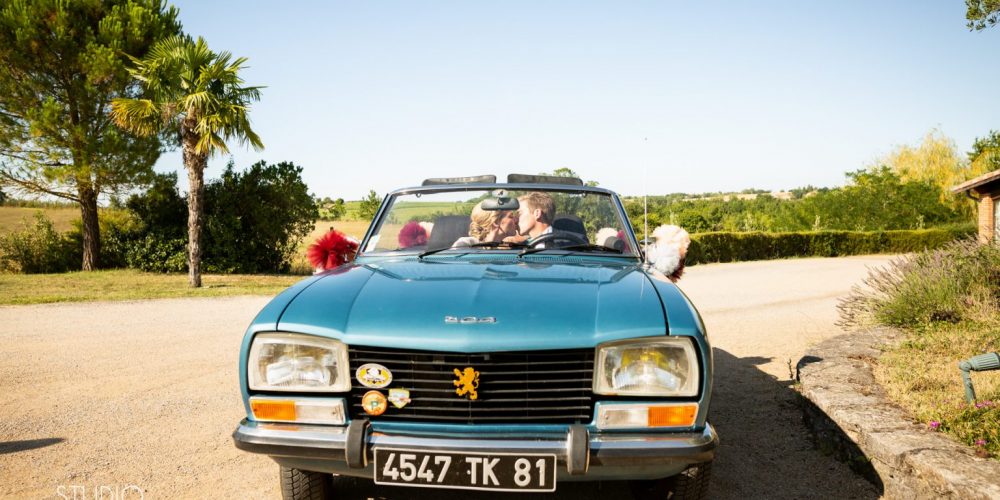 voiture des mariés