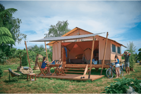 tente lodge robinson d'exterieur