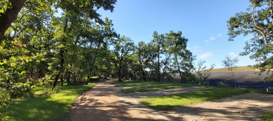 Un espace camping courte durée