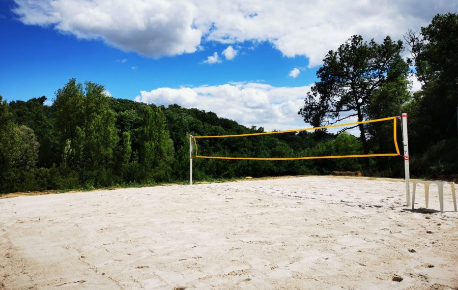 terrain de beach volley