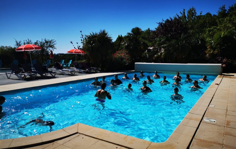 séance d'aquagym