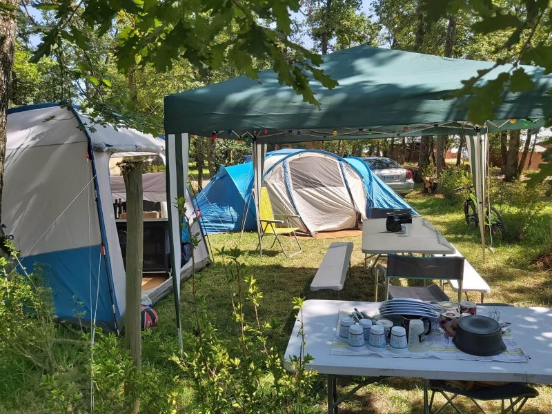 emplacement de camping