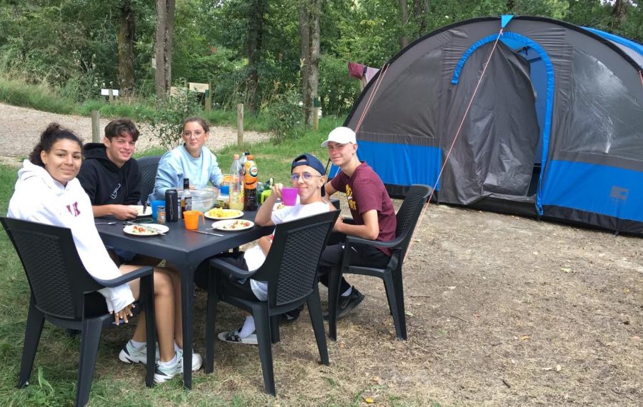 le campement des ados