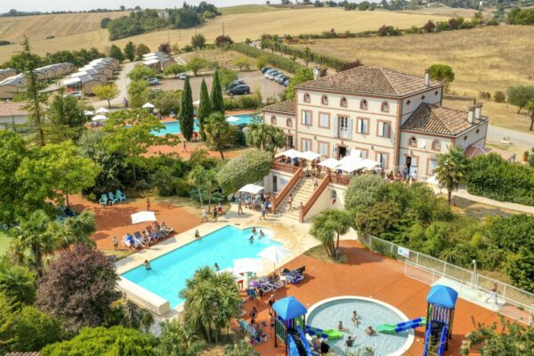 vue aerienne domaine