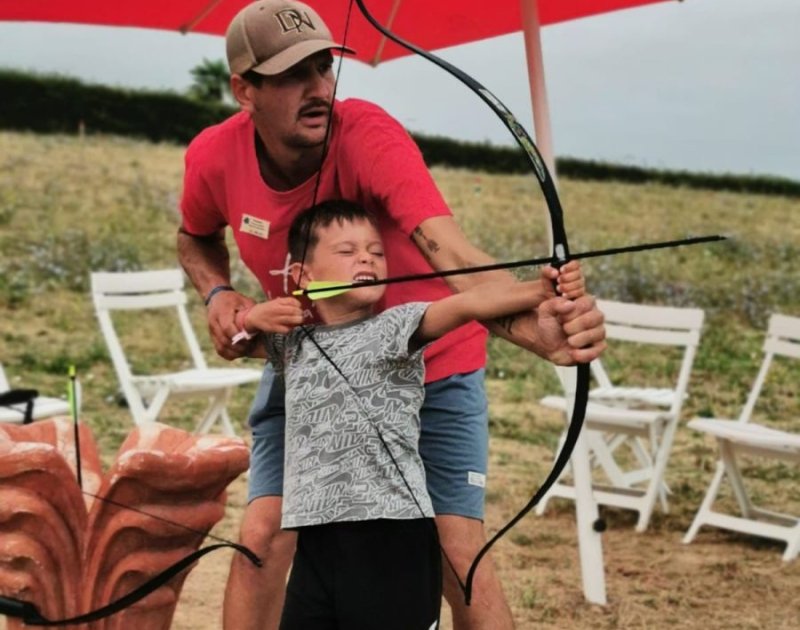 Apprentissage du tir à l'arc