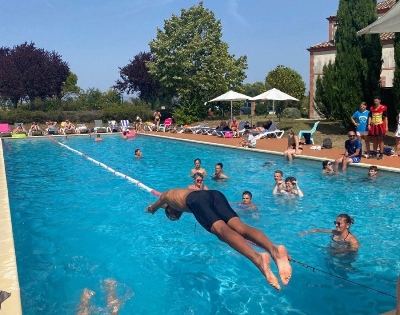 course de natation