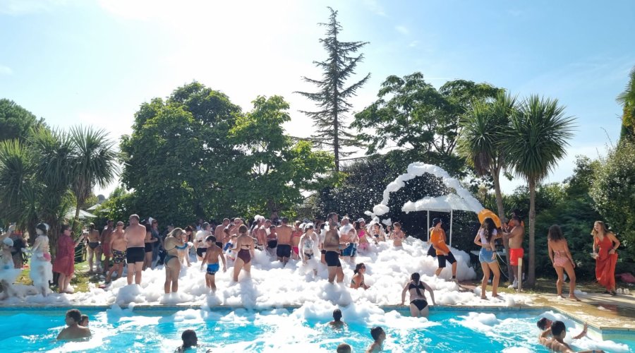 après midi mousse parc aquatique