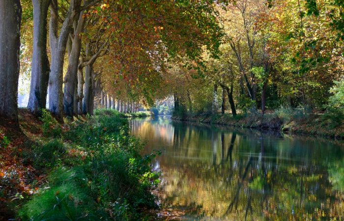 parcourir le canal du midi