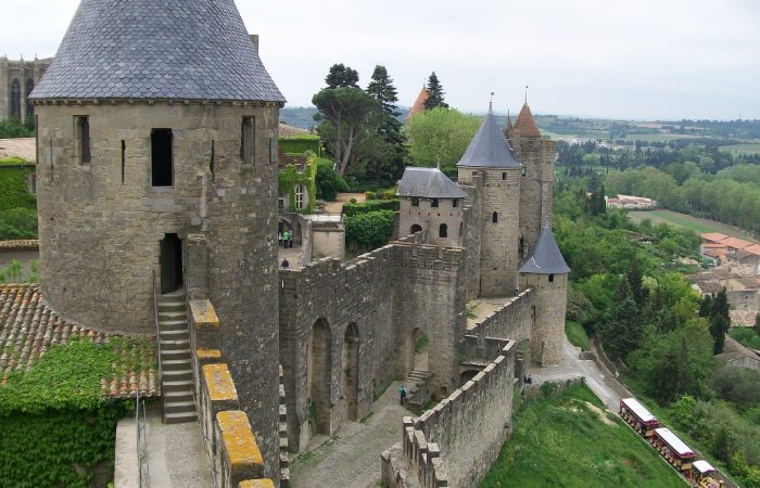 ville basse chateau de carcassonne