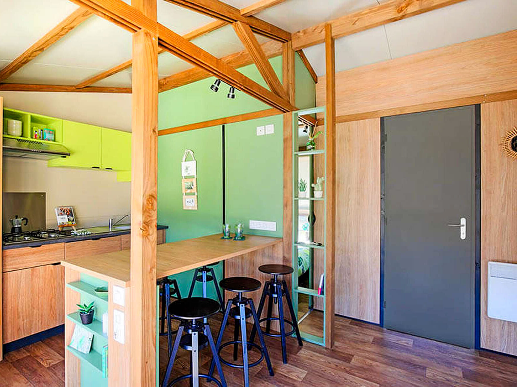 interior chalet domaine koukano